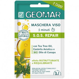 Geomar Maschera Viso S.O.S. Repair 15 Ml