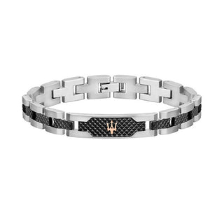 Maserati Elegante Bracciale In Acciaio Iconic Jm419Asc01