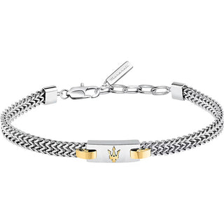 Maserati Men´s bicolor steel Bracciale Iconic JM425AVD103