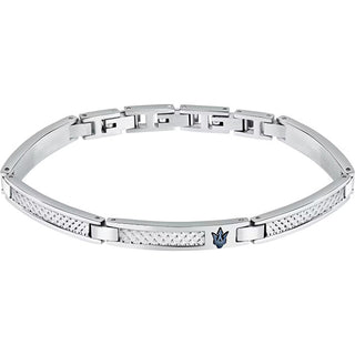 Maserati Bracciale In Acciaio Alla Moda Per Uomo Iconic Jm423Avd21