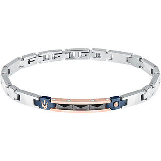 Maserati Bracciale Da Uomo Alla Moda In Acciaio E Ceramica Jm224Atz38