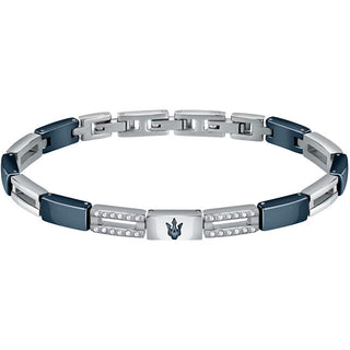 Maserati Bracciale Da Uomo Moderno Con Cristalli Ceramica Jm223Atz23