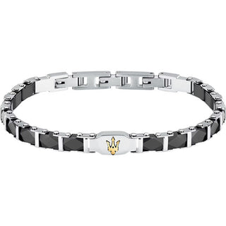 Maserati Men´s steel Bracciale Ceramic JM424ATZ44