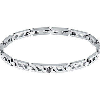 Maserati Bracciale Da Uomo In Acciaio Iconic Jm124Avd34