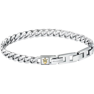 Maserati Elegante Bracciale In Acciaio Iconic Jm422Avd09