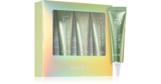 MASIL 12 Bálsamos Limpiadores Spa para un Cuero Cabelludo Saludable 4x15 ml
