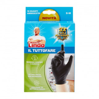 Mastrolindo Mr. Clean Allround-handskar Ambidextrous - 10 st S-M 