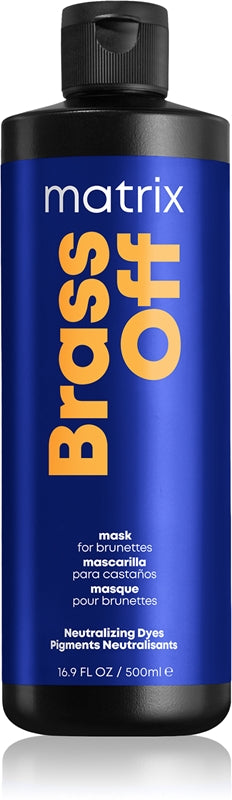 Matrix Brass Off Total Results Mask For Brunettes 500 Ml