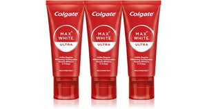 Colgate Max Bianco Ultra Multiprotezione dentifricio sbiancante 3 x 50 ml — Dentifricio