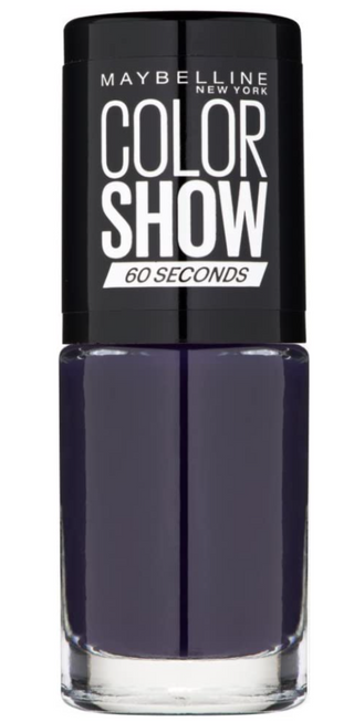 Maybelline Color Show 60 Second Nail Polish No. 330 Manhattan Midnight 7ml