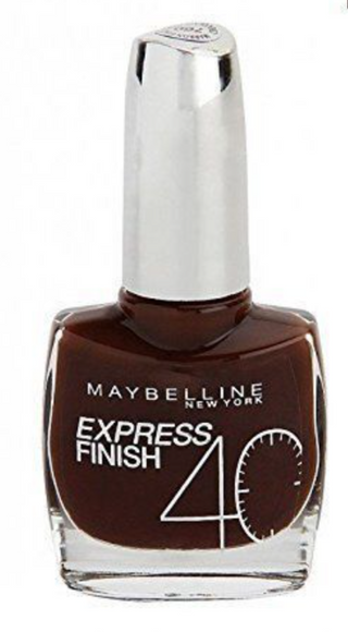 Maybelline Express Finish 40 Second Nail Polish No. 760 Brown Frost 10 ml