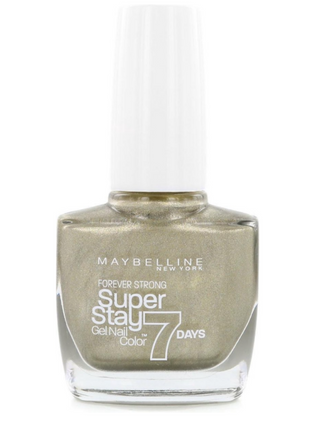 Maybelline ストロング スーパーステイ 7デイズ ネイルポリッシュ 735 ゴールド オールナイト 10ml