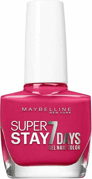 Maybelline Forever Strong Super Stay 7 days Top Coat Nail Polish No. 180 Fuchsia Pink 10 ml