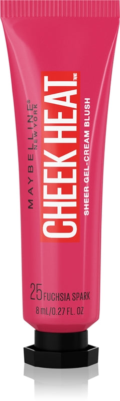 Cheek Heat Gel-Cream Blush (Sheer Gel-Cream Blush) 8 ml - Shade: 25 Fuchsia Spark