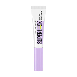 Maybelline スーパーロック アイブロウジェル（カラー）8g - 色：ブラック