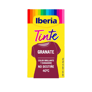 Tinte para ropa Iberia Colorfast 40 Maroon 70g 