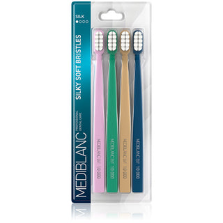 Mediblanc Spazzolino Da Denti Con Setole Morbide 4 Pezzi