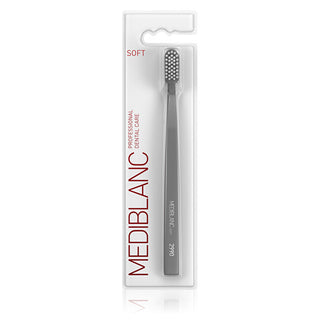 Mediblanc Spazzolino Da Denti Morbido Grigio 1 Pezzi
