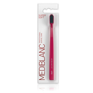 Mediblanc Spazzolino Da Denti Super Morbido Rosa Scuro 1 Pezzi