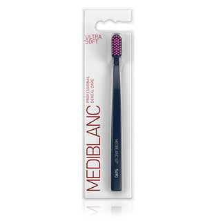Mediblanc Spazzolino Da Denti Ultra Morbido Blu Scuro 1 Pezzi