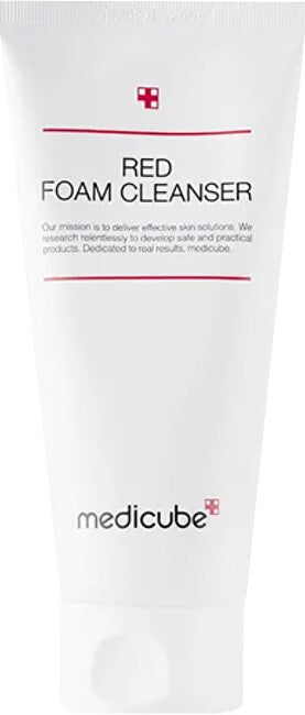 Medicube schiuma detergente against imperfections per oily e problematic skin Red Foam Cleanser 120 ml