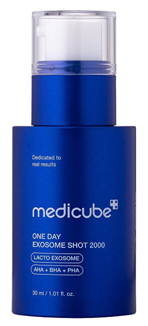 Medicube Siero Viso Rivitalizzante Per Un Giorno (Exosome Shot Pore Ampoule 2000) 30 Ml