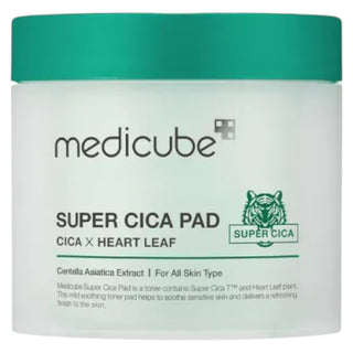 Medicube Super Cica Toner Face Pads Lozione Tonica Lenitiva Per il Viso 70 pezzi 150 g