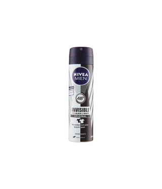 Nivea Men 48H Invisible For Black & White Original - Deodorante Spray 150 Ml
