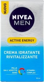 Nivea Men Active Energy Crema Idratante Rivitalizzante 50 Ml