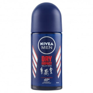 Nivea Men Dry Impact Plus - Deodorante Roll-On 50 Ml