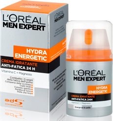 L Oreal Paris Men Expert Hydra Energetic Crema Idratante Anti-Fatica 24H 50 Ml