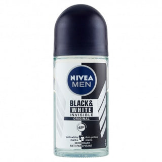 Nivea Men Invisible For Black & White Original - Deodorante Roll-On 50 Ml