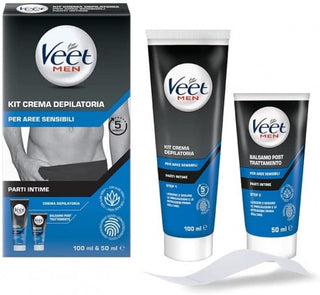 Veet Men Kit Depilazione Intima Per Pelle Sensibile