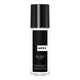 Mexx Nero Antitraspirante Fiori freschi Deodorante Spray Per Donna 75 ml