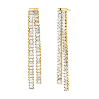 Michael Kors Orecchini Lunghi Placcati Oro Brilliance Kors Mkj8416Cz710