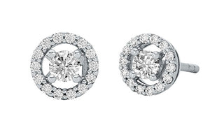 Michael Kors Elegantes Pendientes de Plata con Zirconias Transparentes Mkc1823040 