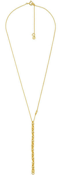 Michael Kors Gold-Plated Fashion Necklace Astor Link Mkc170700710 