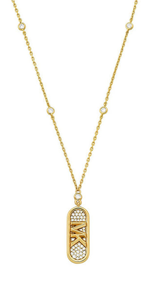 Michael Kors Collier plaqué or avec zircons Kors Mk Mkc1729Cz710 