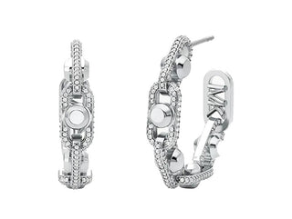 Michael Kors Orecchini A Cerchio Con Zirconi Cubici Astor Link Mkj8407Cz040