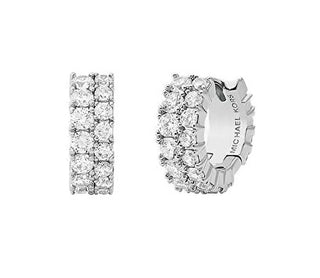 Michael Kors Boucles d’oreilles créoles Premium avec zircones cubiques Mkj8518040 