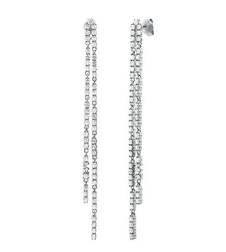 Michael Kors Long Luxury Earrings with Premium Zirconia Mkc1813040 