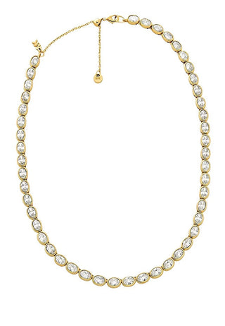 Michael Kors Collana Di Lusso Placcata Oro Con Castone In Zirconia Cubica Mkj8469710