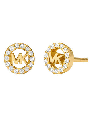 Michael Kors Boucles d’oreilles bouton plaquées or avec zircons Mkc1727Cz710 