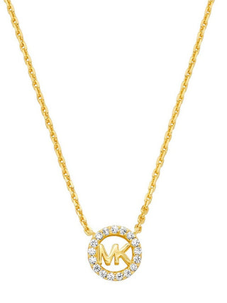 Michael Kors Collana Placcata Oro Alla Moda Con Zirconi Cubici Mkc1726Cz710