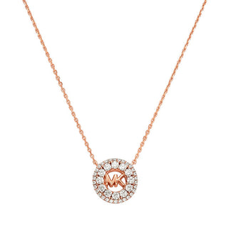 Michael Kors Collana Alla Moda Placcata In Oro Con Zirconi Cubici Mkc1826791