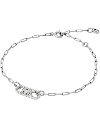 Michael Kors Bracciale In Argento Moda Con Logo Premium Mkc1656Cz040