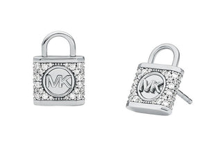 Michael Kors Original Silver Earrings with Premium Zirconia Mkc1628An040 