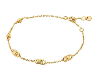 Michael Kors Pulsera chapada en oro para mujer Astor Link Mkc173600710 