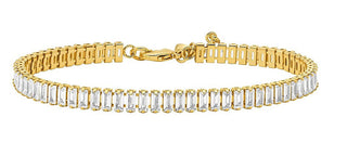 Michael Kors Bracciale Tennis Brilliance Kors Mkj8415Cz710 Placcato Oro Con Zirconi