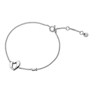 Michael Kors Bracciale Romantico In Argento Con Cuore Love Kors Mkc1778040